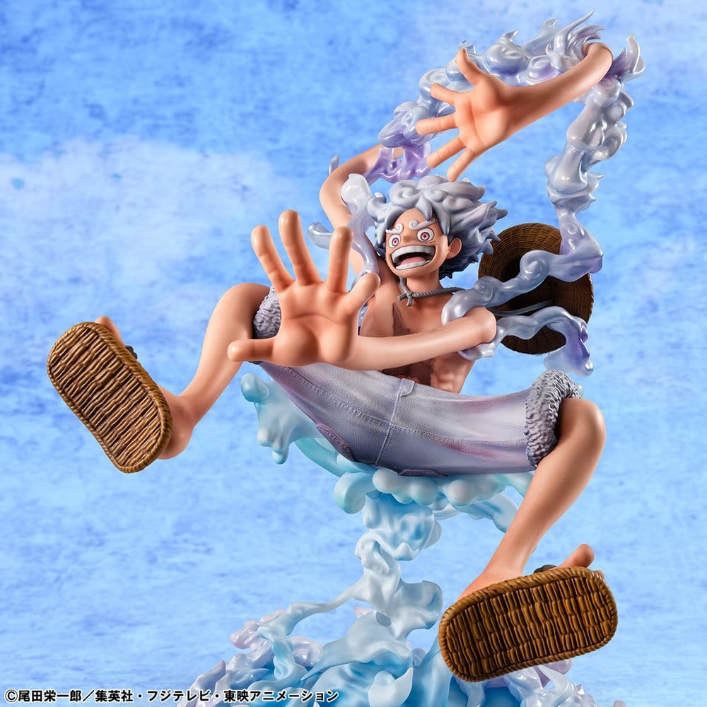 Figurine Monkey D. Luffy Gear 5 "Evolutionary History" - One Piece - Portrait Of Pirates (P.O.P) [Sortie T1/27]