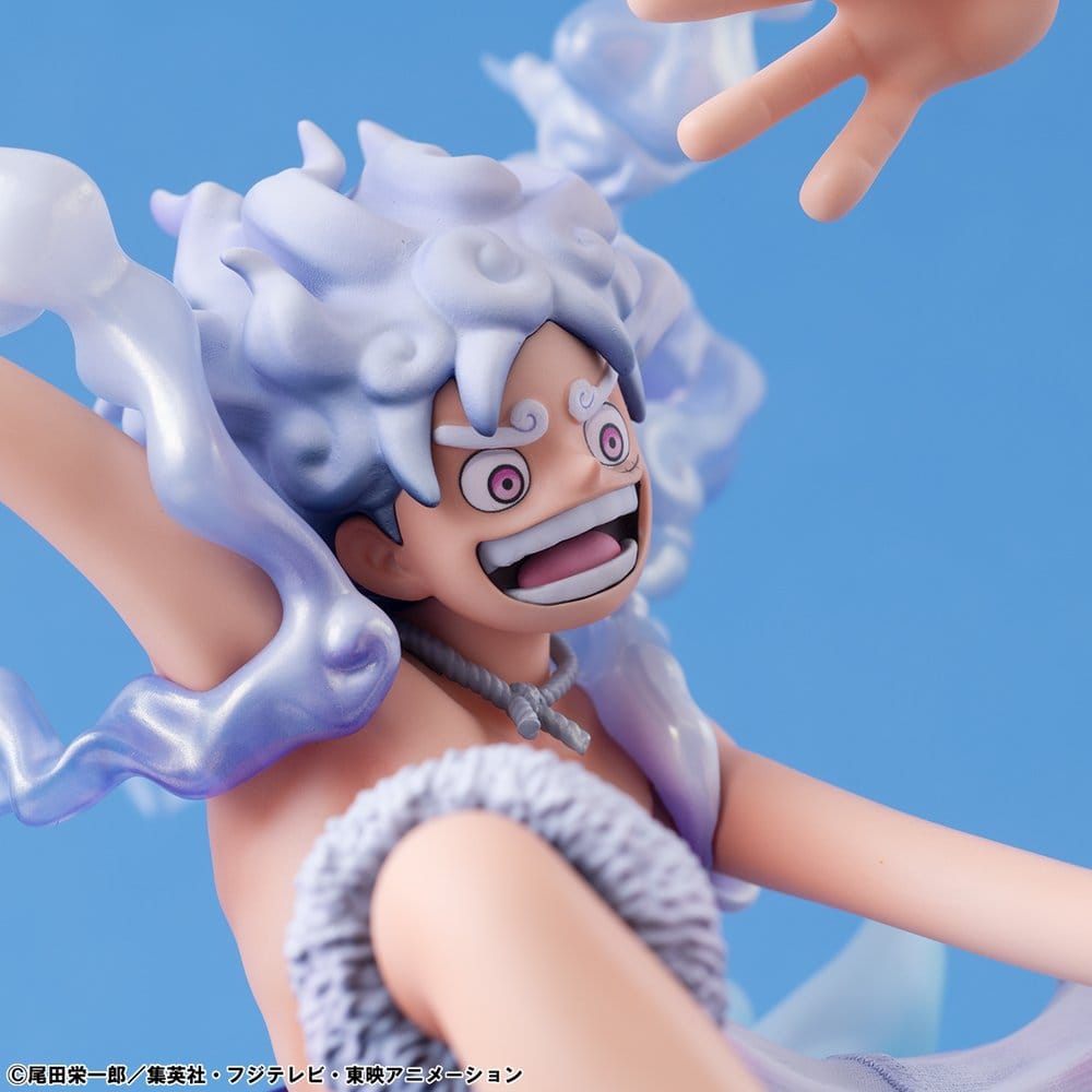 Figurine Monkey D. Luffy Gear 5 "Evolutionary History" - One Piece - Portrait Of Pirates (P.O.P) [Sortie T1/27]