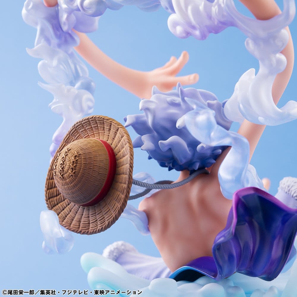 Figurine Monkey D. Luffy Gear 5 "Evolutionary History" - One Piece - Portrait Of Pirates (P.O.P) [Sortie T1/27]