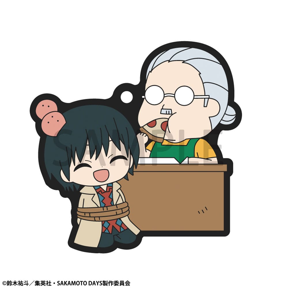 Porte-clés Charms Caoutchouc Rubber Mascot Buddycolle - Sakamoto Days