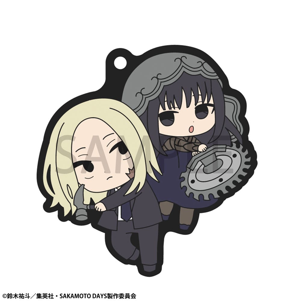 Porte-clés Charms Caoutchouc Rubber Mascot Buddycolle - Sakamoto Days