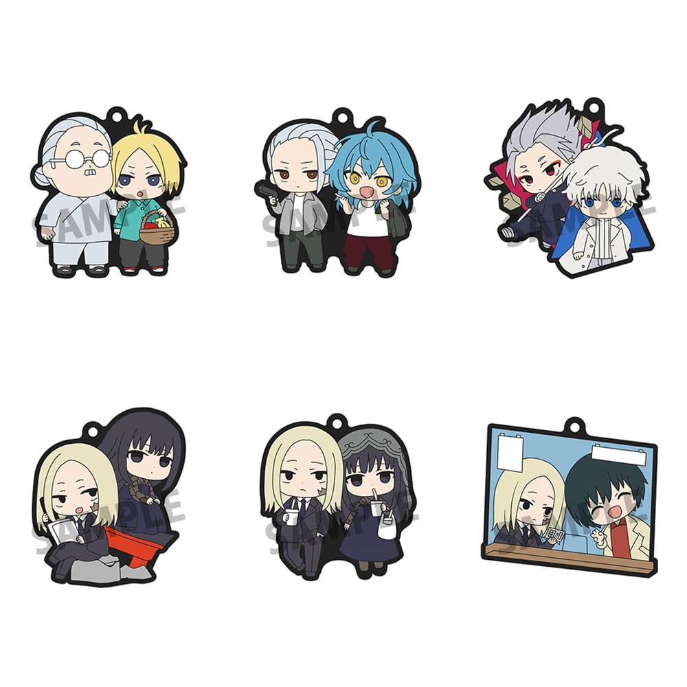 Porte-clés Charms Caoutchouc Rubber Mascot Buddycolle Vol. 2 - Sakamoto Days
