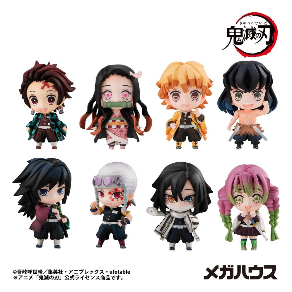 Mystery box Tanjiro & Friends - Demon Slayer: Kimetsu no Yaiba - MegaHouse