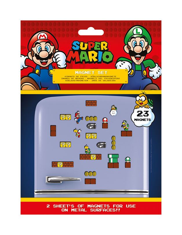 Set d'aimants Mushroom Kingdom - Super Mario
