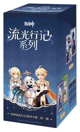 Display Cartes Genshin Impact Séries 4 "Journey of Light" (Chinoise) - MiHoYo