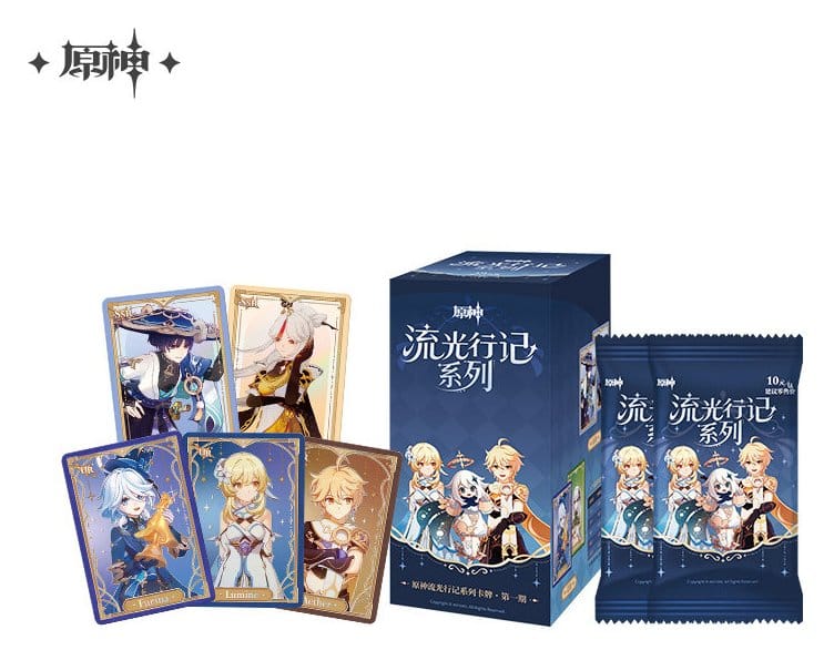 Display Cartes Genshin Impact Séries 4 "Journey of Light" (Chinoise) - MiHoYo