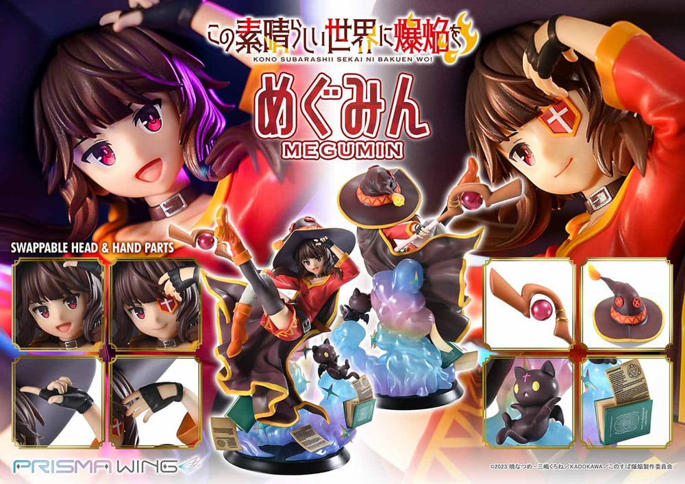 Figurine Megumin 1/7 - An Explosion on this wonderful world ! - Prisma Wing