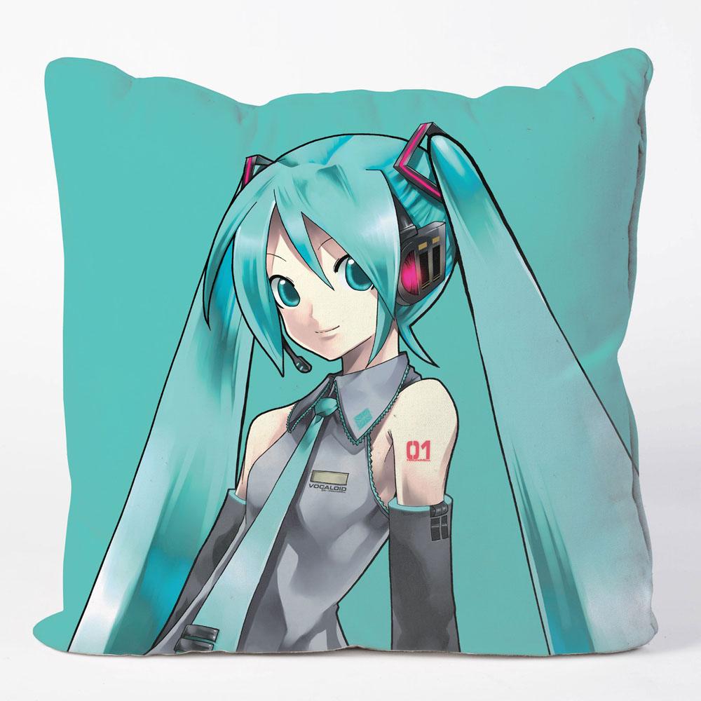 Taie d'oreiller Hatsune Miku 50 x 50 cm