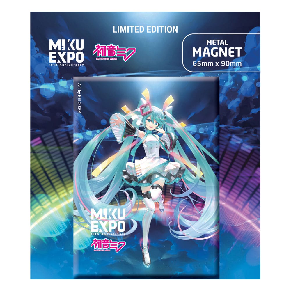Aimant Miku Expo 10th Anniversary Art by Kei Ver. Limited Edition - Hatsune Miku