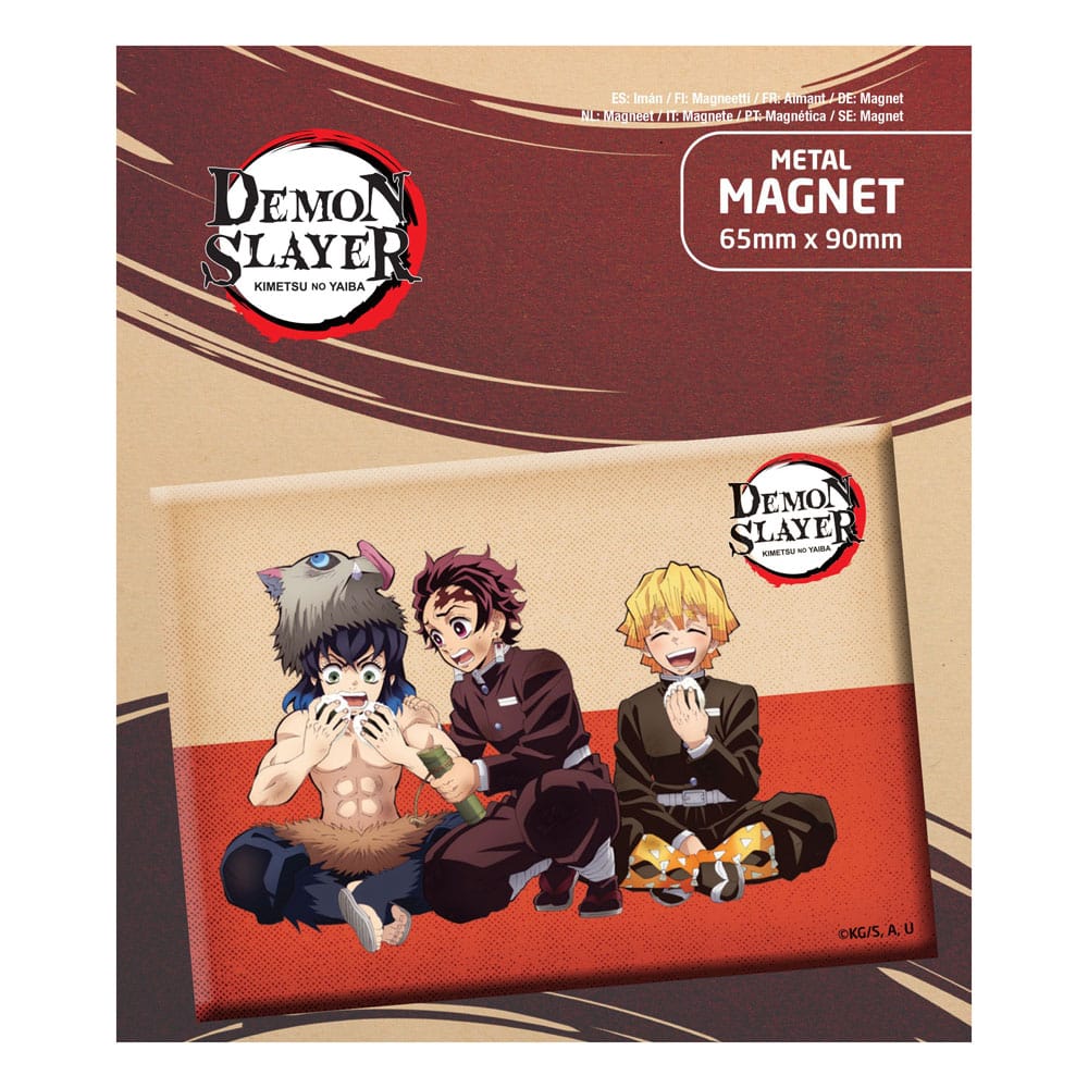 Aimant Tanjiro, Zenitsu & Inosuke - Demon Slayer: Kimetsu no Yaiba
