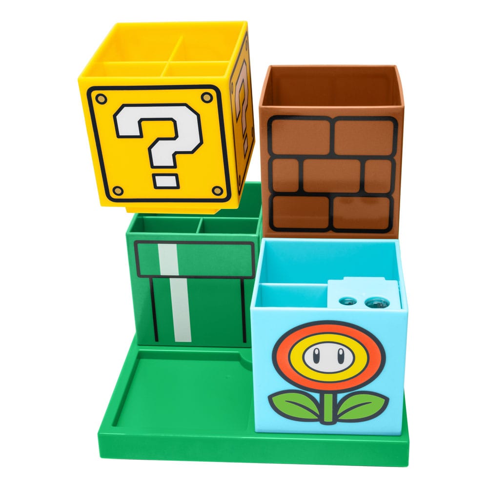 Rangement de bureau block Super Mario (Porte-crayon)  - Super Mario