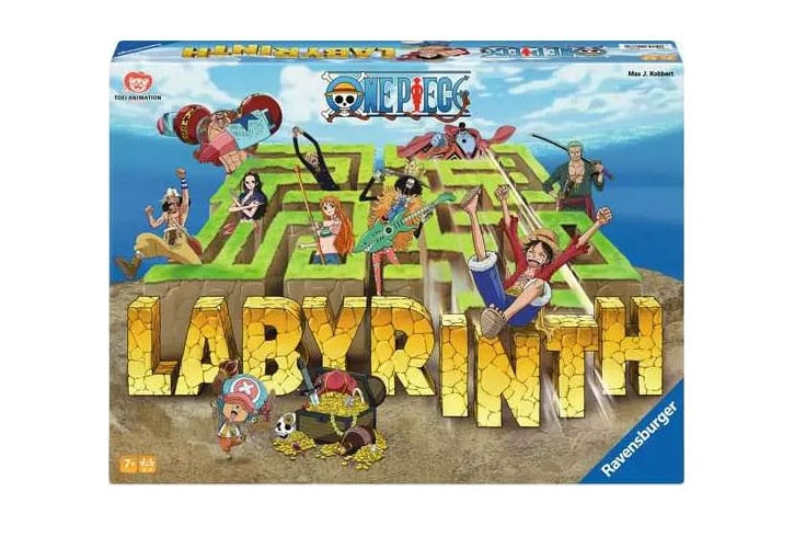 Jeu de plateau Labyrinth One Piece (Boîte légèrement abimée)