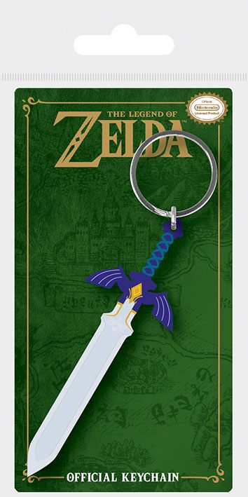 Porte clé en caoutchouc Master Sword - The Legend of Zelda