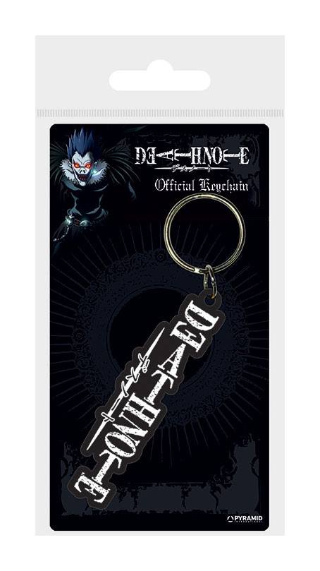 Porte-clés en caoutchouc Death Note logo