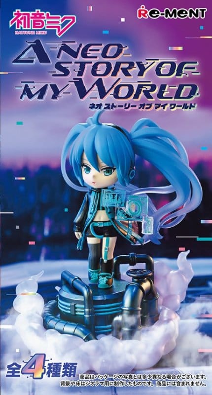 Mystery box figurine Hatsune Miku mini Neo Story - Hatsune Miku - Re-ment