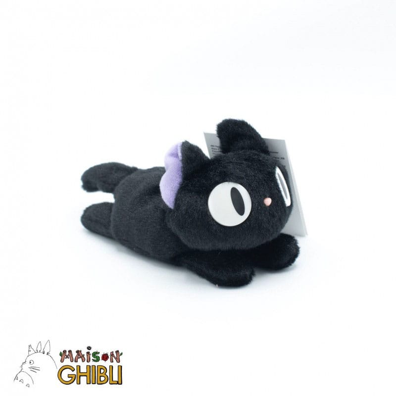 Peluche Beanie Jiji Fluffy - Studio Ghibli - Kiki la petite sorcière