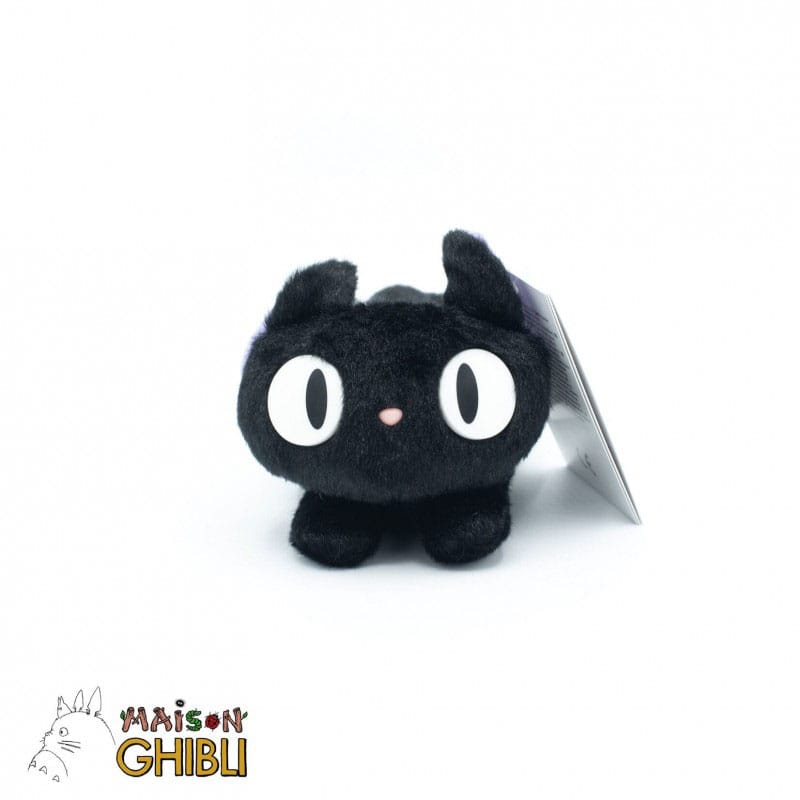 Peluche Beanie Jiji Fluffy - Studio Ghibli - Kiki la petite sorcière