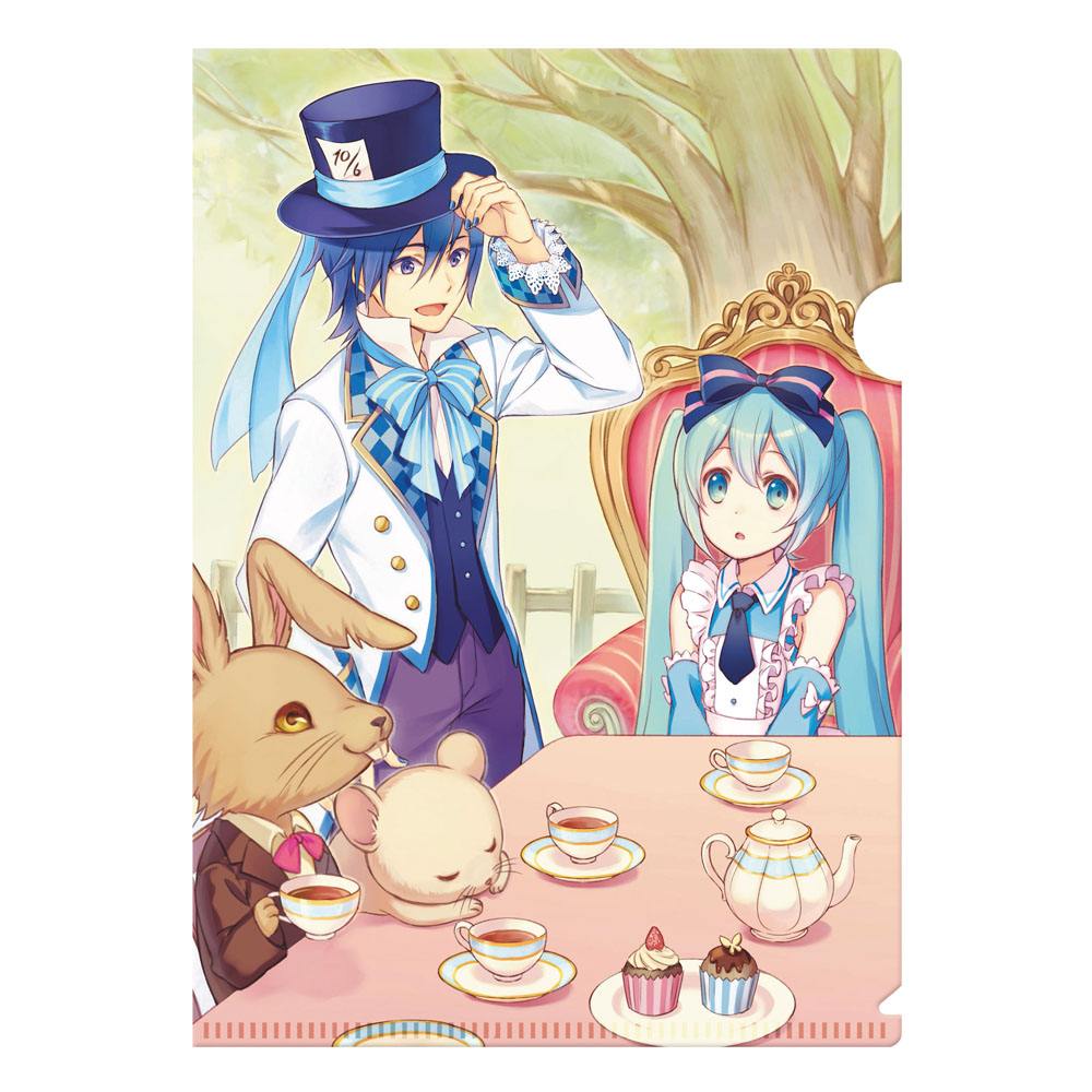 Set de 3 pochettes transparentes Volcaloid - Hatsune Miku