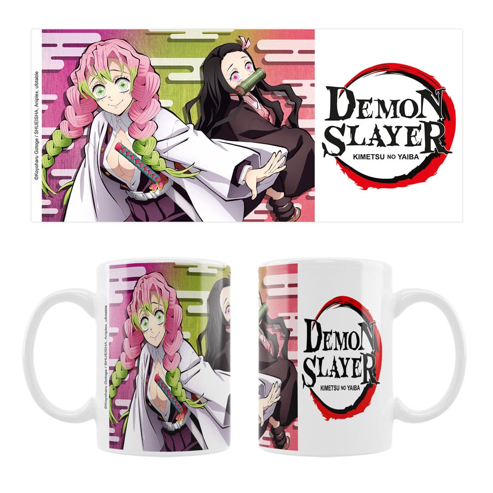 Mug Mitsuri & Nezuko - Demon Slayer: Kimetsu no Yaiba