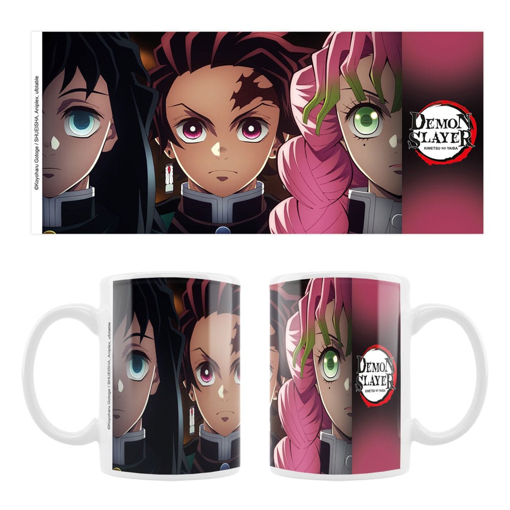 Mug Tanjiro, Mitsuri et Muichiro - Demon Slayer