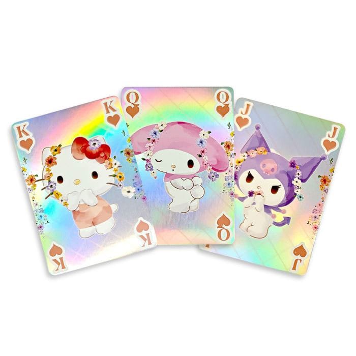 Jeu de cartes à jouer Hello Kitty & Friends Holographic - Sanrio