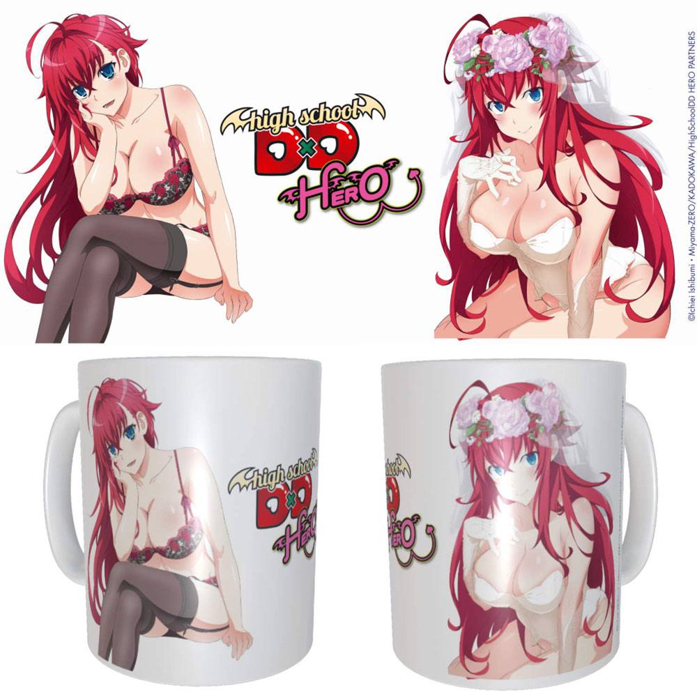 Mug Rias Gremory Lingerie - High School DxD Hero