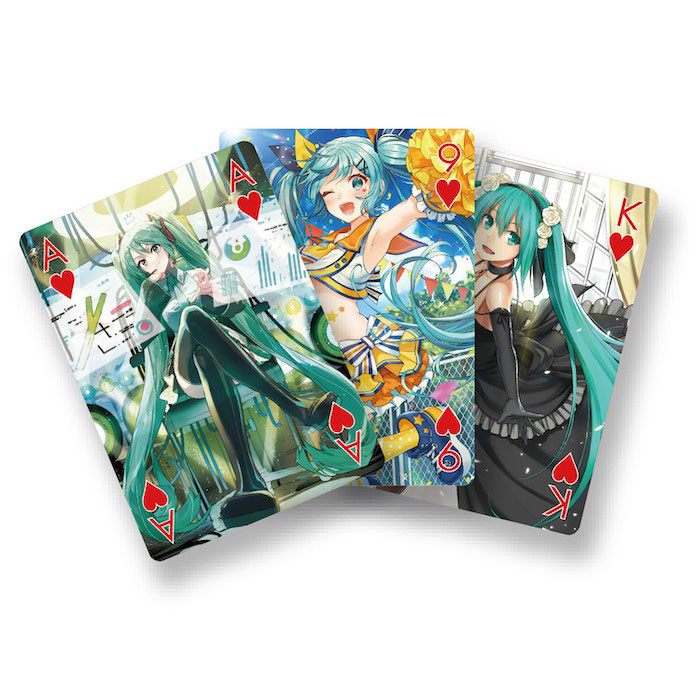 Jeu de cartes à jouer Miku Styles - Miku