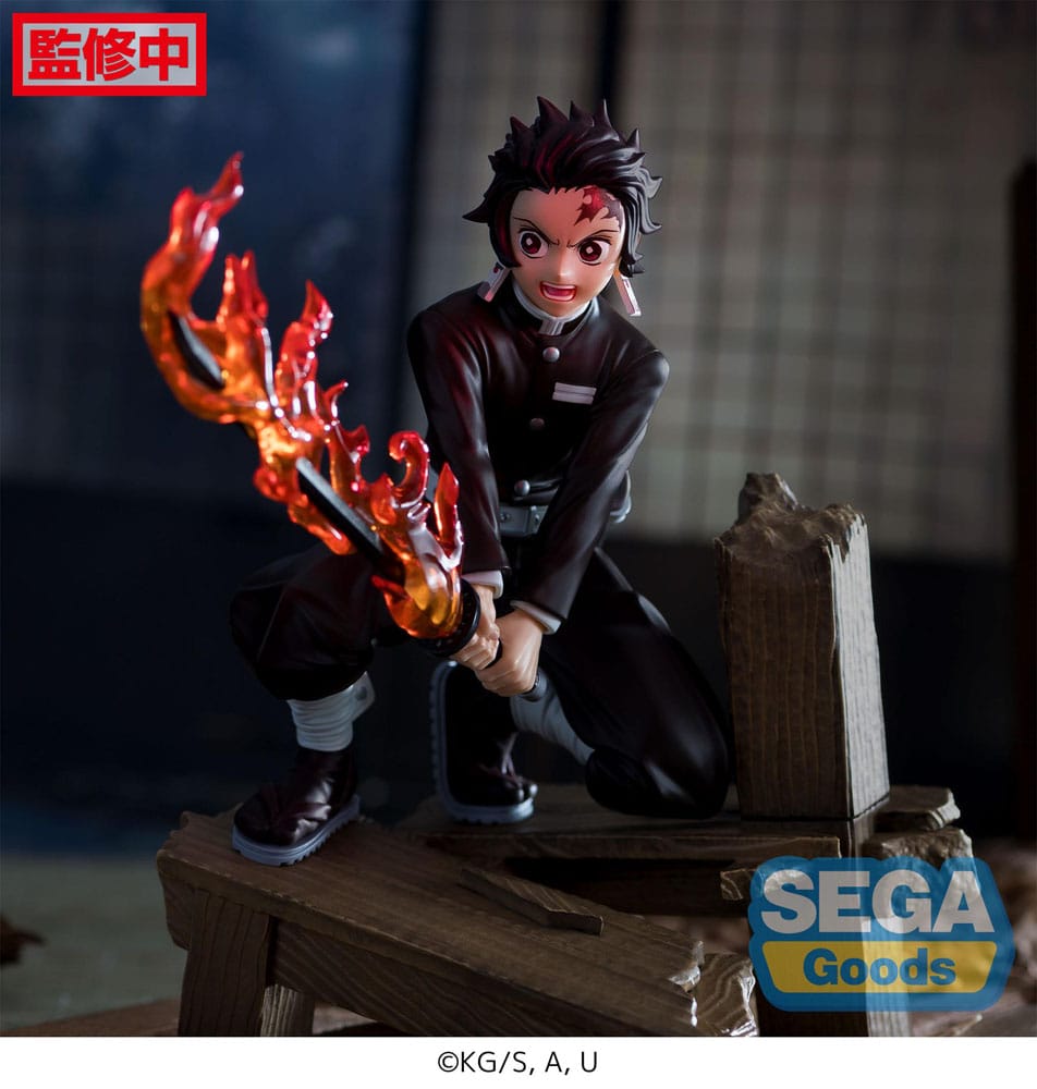 Figurine Tanjiro Kamado Swordsmith Village Arc - Demon Slayer: Kimetsu no Yaiba - Xross Link Anime
