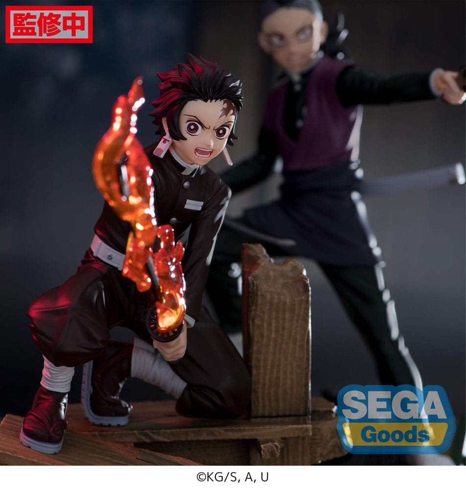 Figurine Tanjiro Kamado Swordsmith Village Arc - Demon Slayer: Kimetsu no Yaiba - Xross Link Anime
