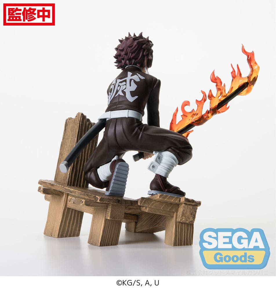 Figurine Tanjiro Kamado Swordsmith Village Arc - Demon Slayer: Kimetsu no Yaiba - Xross Link Anime