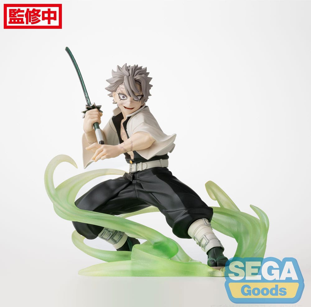 Figurine Sanemi Shinazugawa Hashira Training Arc - Demon Slayer: Kimetsu no Yaiba - Xross Link (Modèle d'exposition)