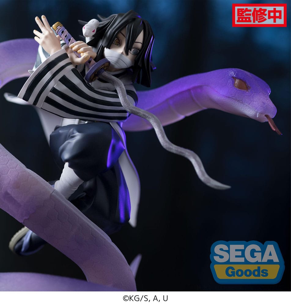 Figurine Obanai Iguro Hashira Training Arc - Demon Slayer: Kimetsu no Yaiba - Xross Link