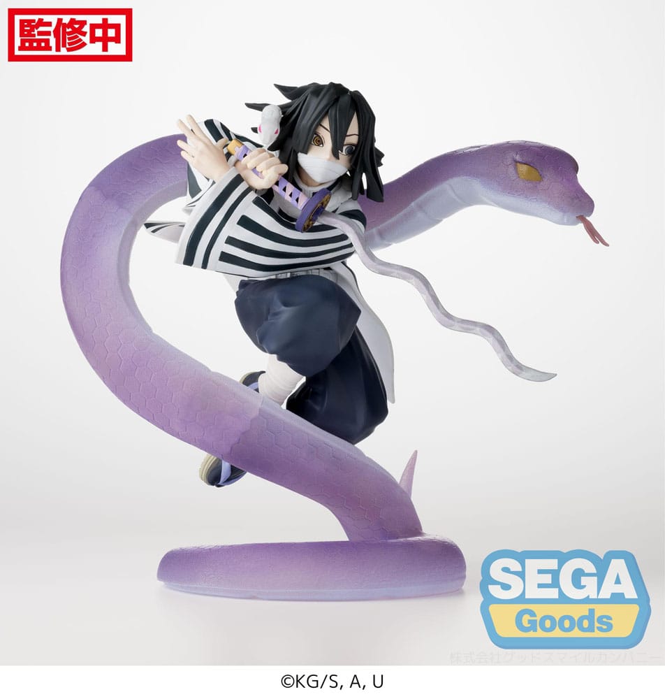 Figurine Obanai Iguro Hashira Training Arc - Demon Slayer: Kimetsu no Yaiba - Xross Link