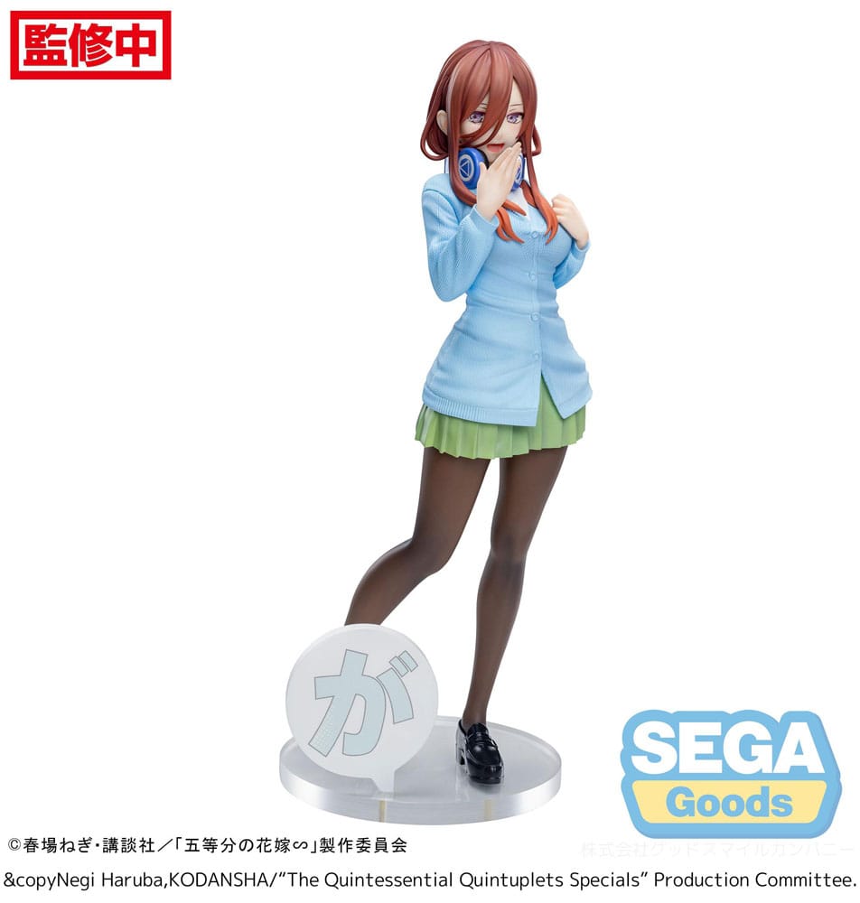 Figurine Miku Nakano - The Quintessential Quintuplets - Specials Luminasta
