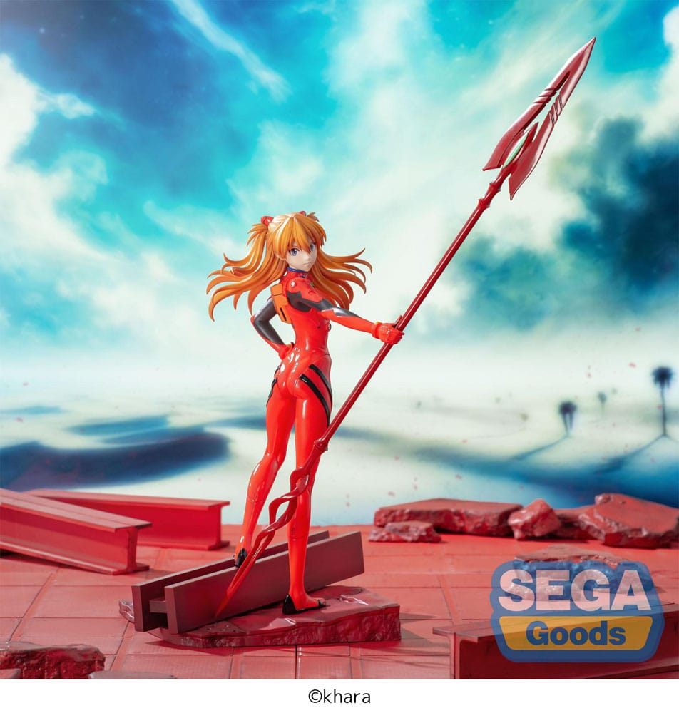 Figurine Asuka Shikinami Langley X Spear of Longinus - Evangelion: 3.0+1.0 Thrice Upon a Time