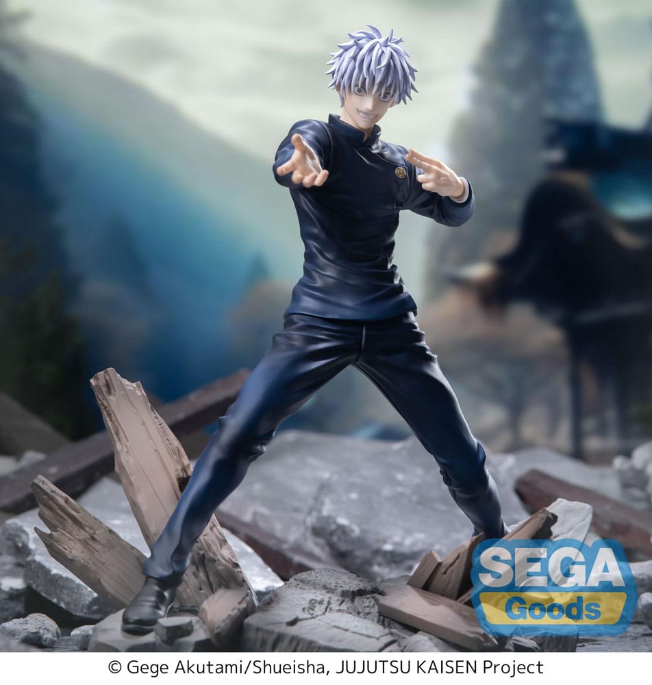 Figurine Satoru Gojo Fierce Battle - Jujutsu Kaisen - Luminasta