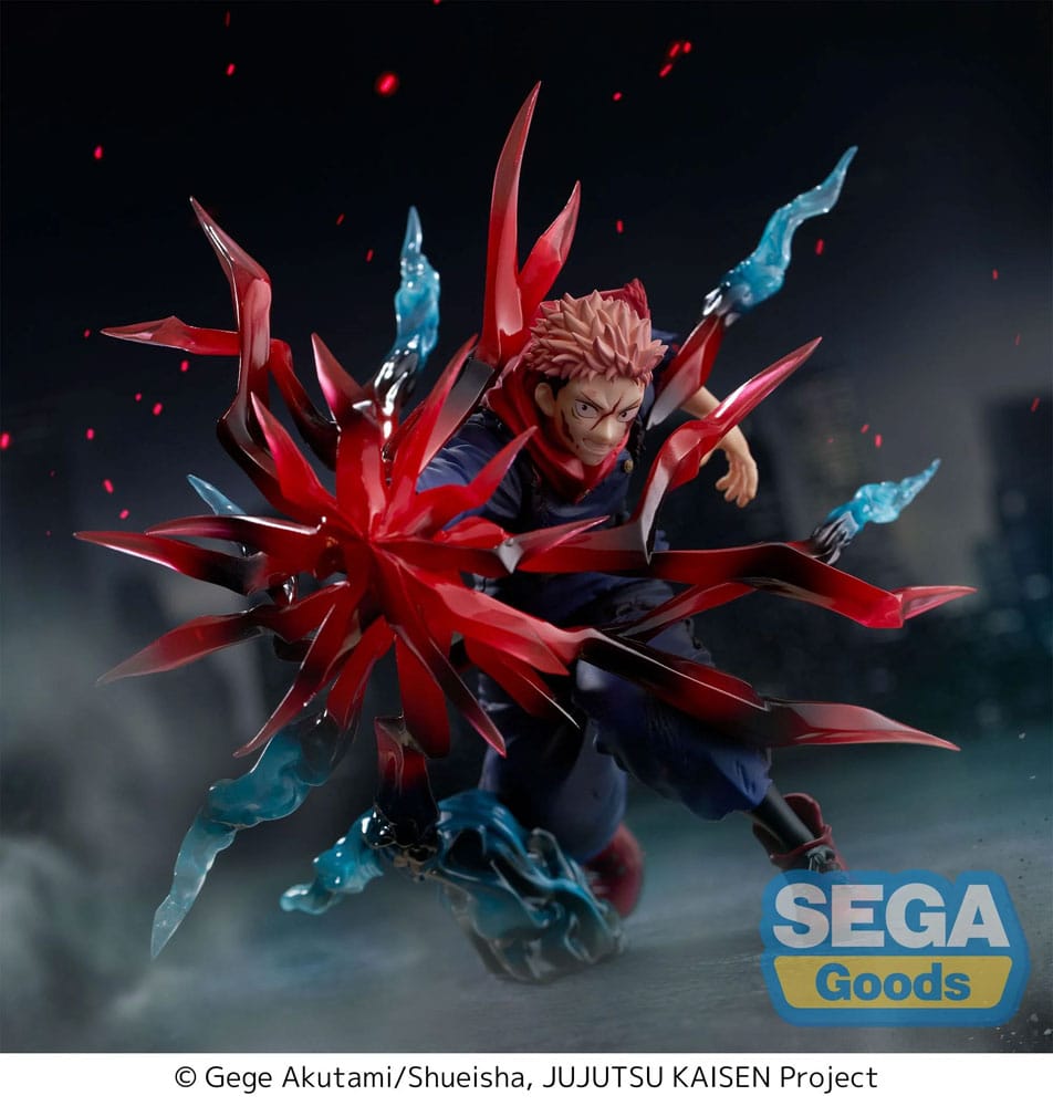 Figurine Yuji Itadori Black Flash - Jujutsu Kaisen - Luminasta