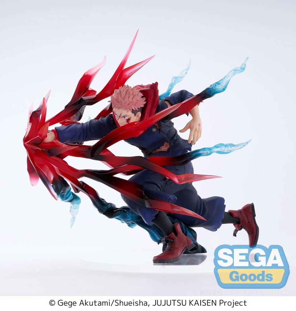 Figurine Yuji Itadori Black Flash - Jujutsu Kaisen - Luminasta