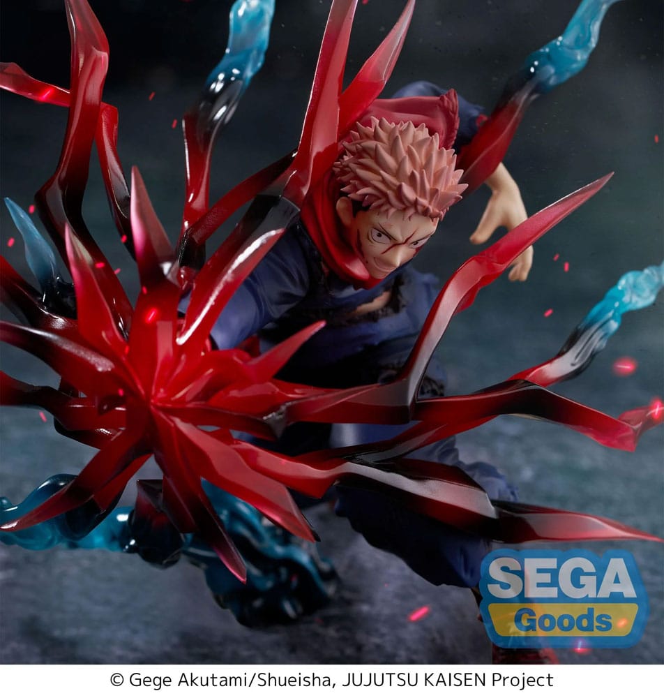 Figurine Yuji Itadori Black Flash - Jujutsu Kaisen - Luminasta