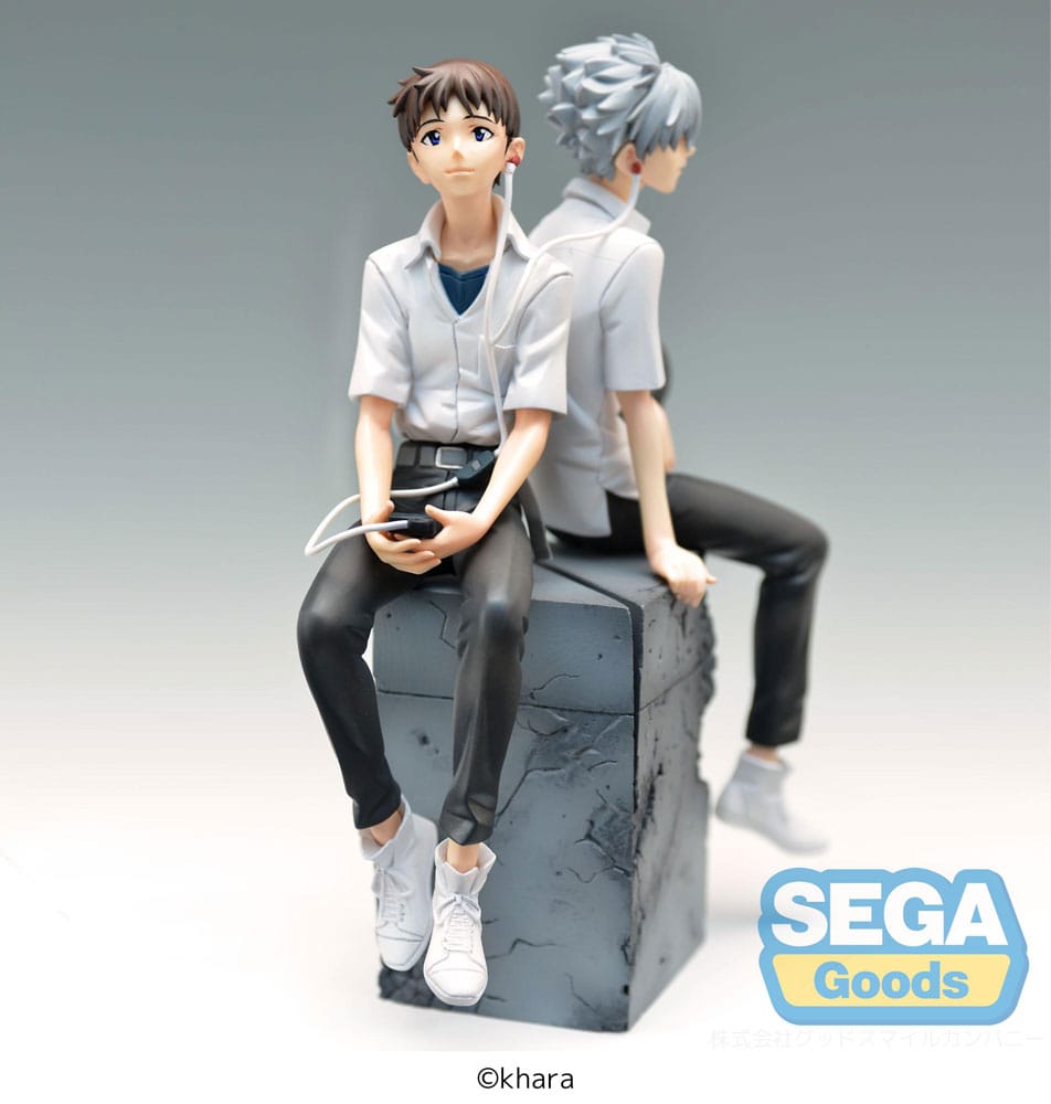 Figurine Shinji & Kaworu (Lot de 2 figurines) - Evangelion: New Thaetrical Edition - Luminasta