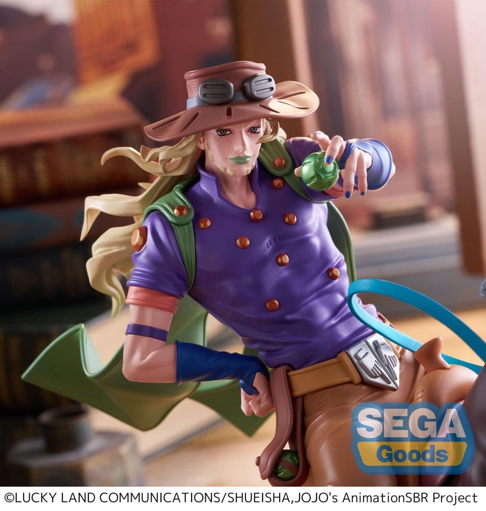 Figurine Gyro Zeppeli 18cm - Jojo's Bizarre Adventure: Steel Ball Run - XrossLink MAX [Sortie T4/26]