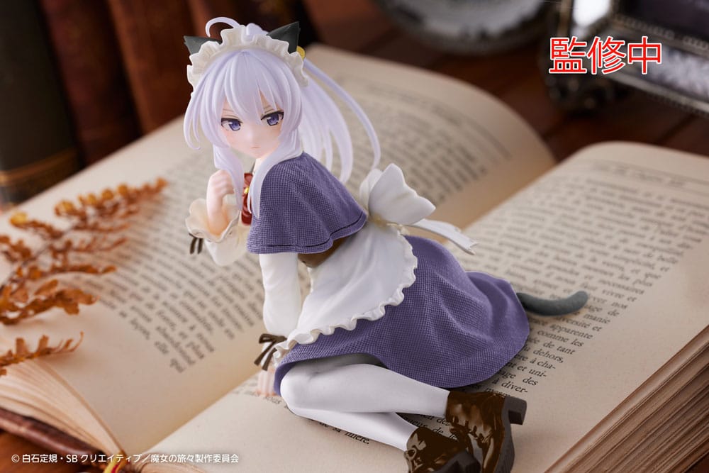 Figurine Elaina Cat Maid Ver. Renewal Edition - Wandering Witch: The Journey of Elaina - Desktop Cute