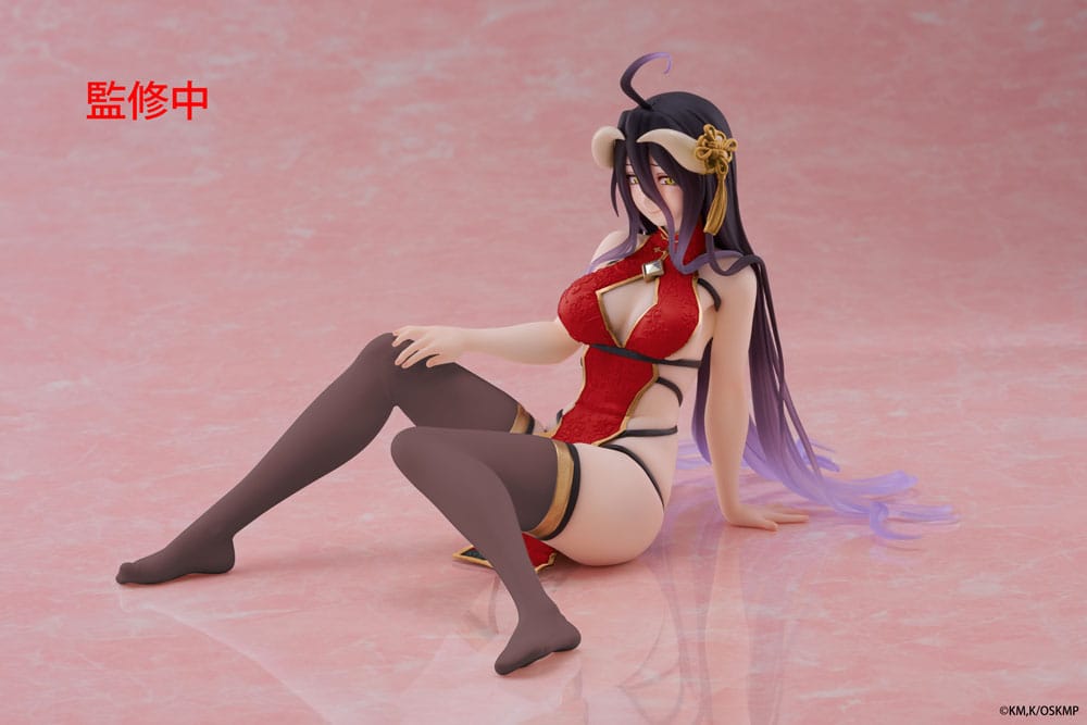 Figurine Albedo Chinse Dress Ver. - Overlord - Desktop Cute Figure