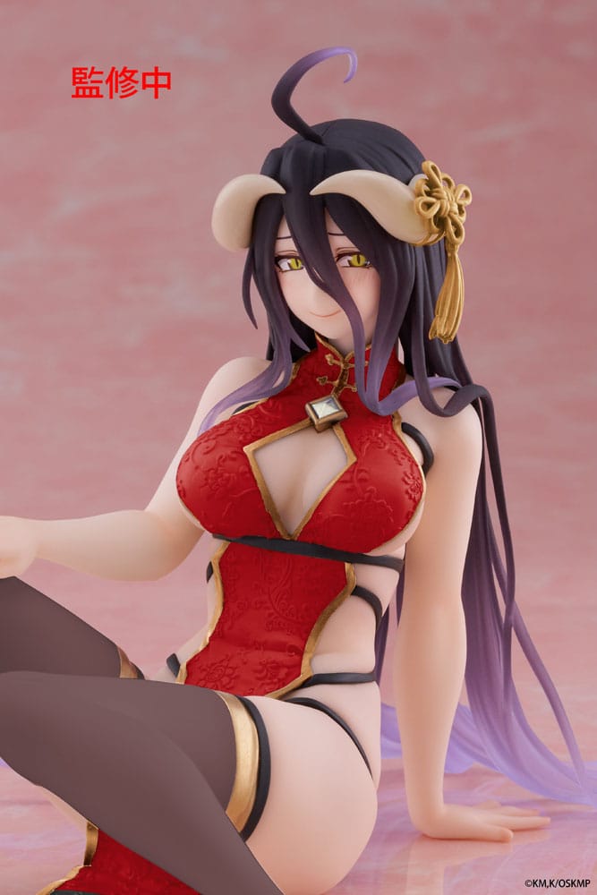 Figurine Albedo Chinse Dress Ver. - Overlord - Desktop Cute Figure