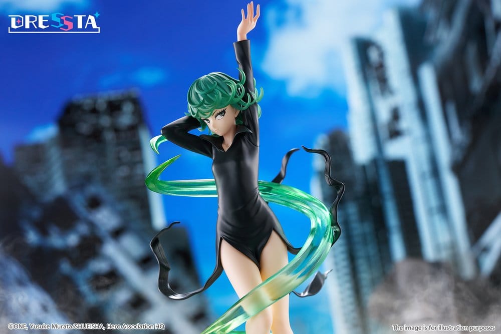 Figurine Tatsumaki Terrible Tornado 24cm - One Punch Man - Dressta [Sortie T2/27]