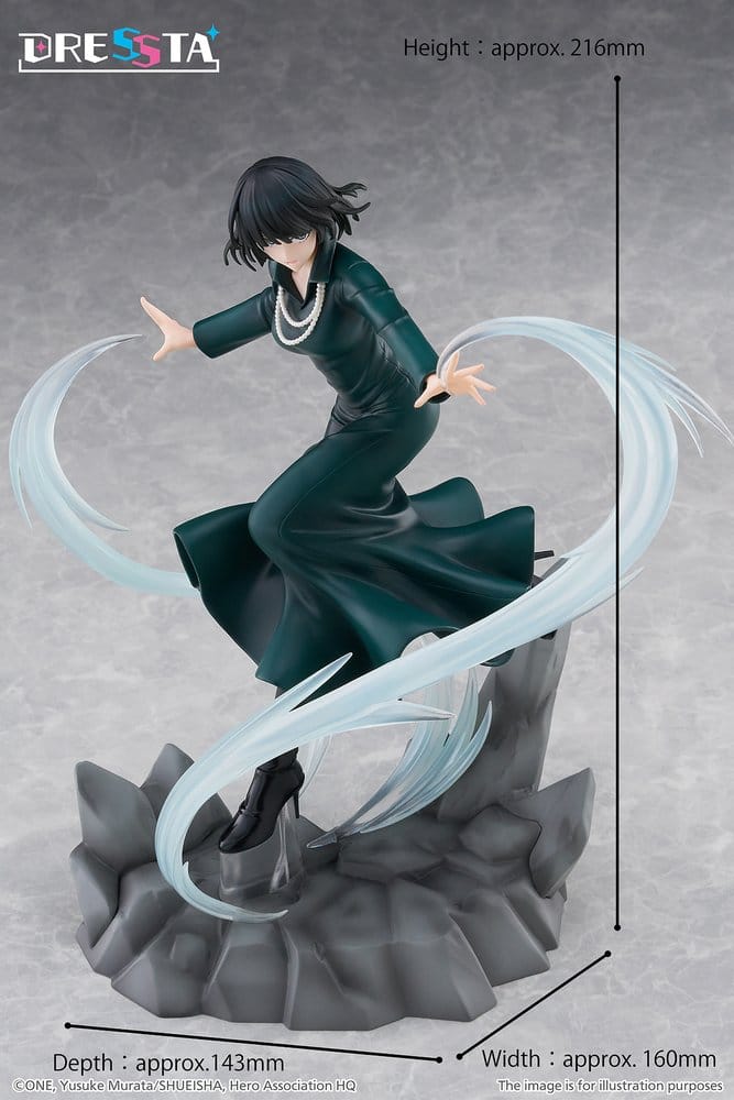 Figurine Fubuki Hellish Blizzard 22cm - One Punch Man - Dressta [Sortie T2/27]
