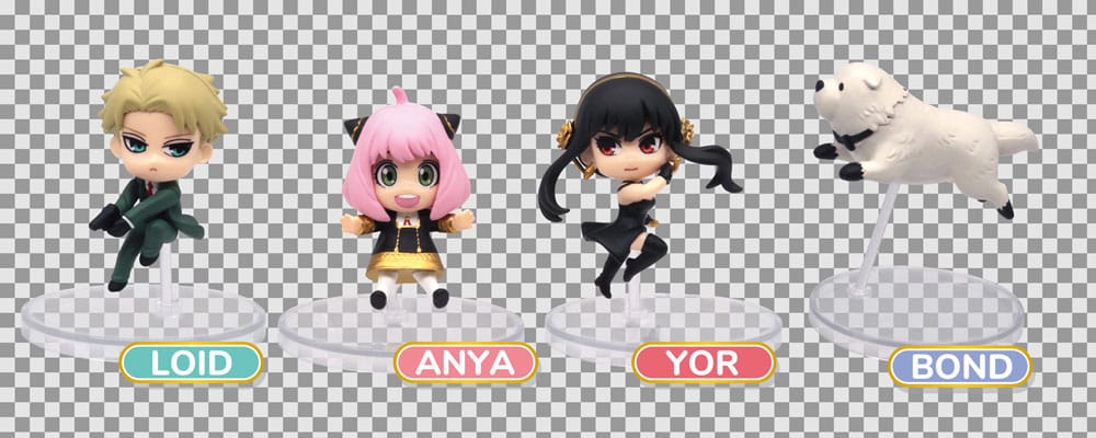 Figurines Twinchees Hoppin's - Spy x Family