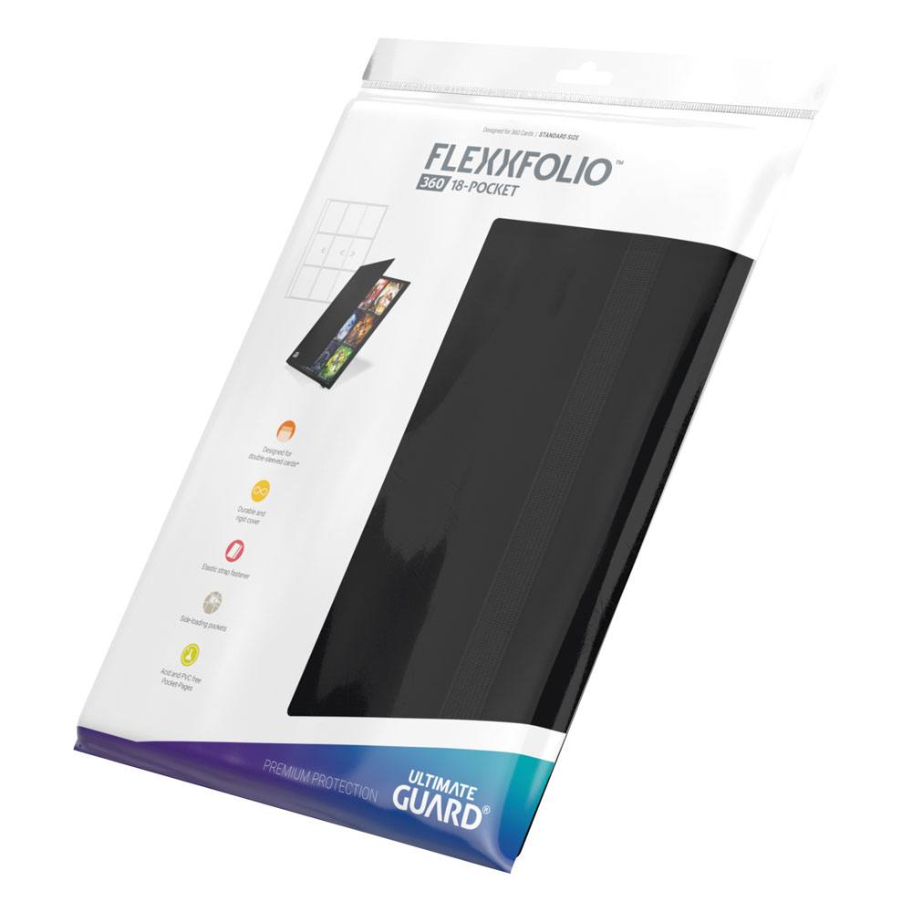 Flexxfolio 360 18 Pochettes Noir - Ultimate Guard