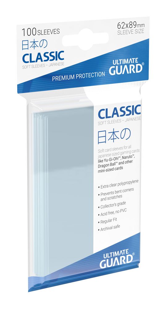 Sleeves Format Japonais Transparent - Ultimate Guard