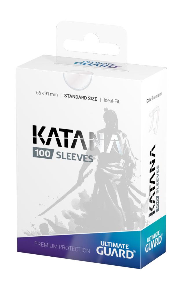 Sleeves taille standard transparentes – Pack de 100 – Katana Sleeves